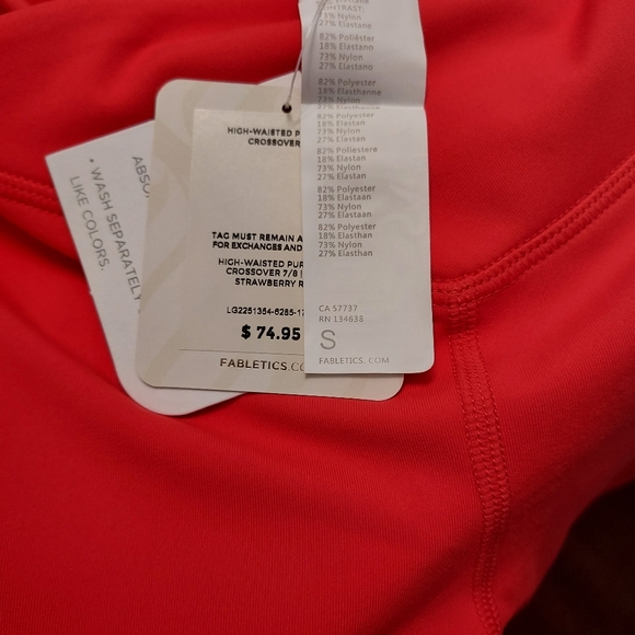 PureLuxe Highwaisted 7/8 legging - Picture 4 of 4